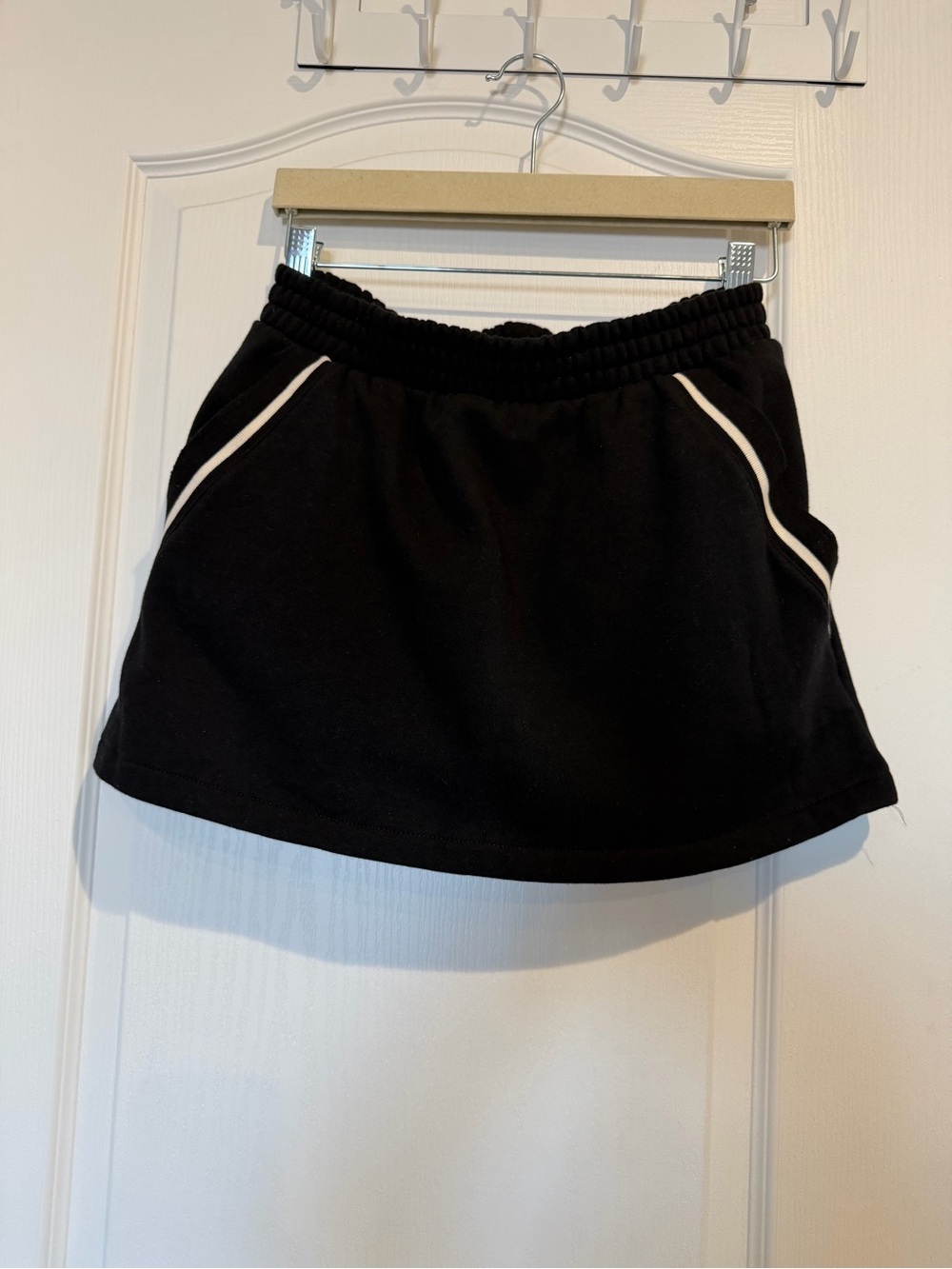 PINK Victoria's Secret Black Casual Knit Skirt